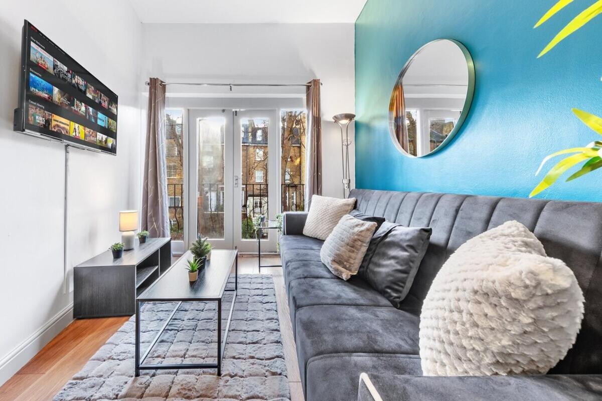 Apartamento Luxurious 3 Bedroom Flat With Balcony In Kensington For 7 Next To Station Near Harrods